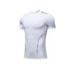 Camiseta Deportiva de Verano para Hombre de Secado Rápido Transpirable Cuello Redondo Camiseta de Manga Corta para Hombre para Correr Casual Top de Media Manga