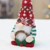 Yiwu Navidad Pequeño Mayorista Nuevos Productos Navideños Tejido Sombrero Puntiagudo Muñeco Sin Rostro Gnomo Gnomo Decoración Adornos