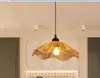 Lustre de papel artesanal estilo wabi-sabi japonês para sala de chá, cabeceira, escritório, balcão de bar, pousada inspirada em Zen, lustre de designer do Sul da Ásia