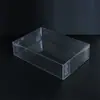 Caja de Plástico Transparente de PVC con Tapas Superior e Inferior, Caja de Empaque para Nido de Pájaro, Tapa Cielo y Tierra para Mascotas, Caja de Regalo para Nido de Pájaro, Caja para Pegamento de Pescado