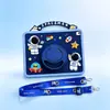 Capa Protetora Ipadpro11 Air4567 Desenho Animado Capa para Tablet Ipad10 A16 Silicone 10.2 Portátil Capa de Astronauta