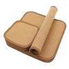 Cama para Mascota Gato y Perro Kennel con Colchoneta de Paja Colchoneta de Hielo para Gato Colchoneta de Aire Acondicionado Refrescante de Verano Suministros de Colchoneta para Dormir de Verano