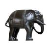 Adornos de elefante de cobre fundido y latón, elefante de bronce absorbente, sala de estar, tallado en bronce, par de estatuas de animales, empresa Door Crafts