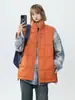 Chaleco cálido de algodón con grafeno para exteriores para hombre, cárdigan de cuello alto, chaleco deportivo casual de otoño e invierno, chaleco versátil engrosado