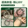 Cuarzo Fantasma Verde Natural Cuentas Sueltas Cuentas para Pulsera DIY Cuentas de Cristal Fantasma Verde Al por Mayor