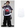 Ropa Trendy Infantil de Street Dance, Conjuntos para Niños, Estilo Hip-Hop Holgado, Ropa de Hip-Hop para Niños para Presentación de Batería