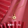 Nueva Lámpara Colgante de Oro Arena de Vietnam Estilo Lujo Colgante de Diamante Amor Moda Infantil Diseño de Nicho Sentido de la Moda Primera Joyería al por Mayor