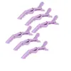 Presilhas Coloridas Populares de Jacaré para Ferramentas de Cabeleireiro, Presilhas de Jacaré Específicas para Salão para Secionamento de Posicionamento de Permanente e Coloração, Presilhas de Bico de Pato