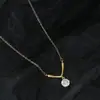 2025 Nuevo Estilo Exquisito, Elegante y de Gama Alta Cadena para Clavícula Collar Venta al por Mayor Venta Directa del Fabricante Collar Coreano para el Trabajo