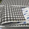 Almofada de pé de silicone fosco cinza escuro adesivo redondo proteção ambiental junta de silicone suporte elétrico do chassi base tapete antiderrapante