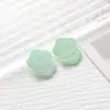 Etiqueta de Cuero con Flor Colorida Caricatura Ropa Infantil Marca de Cuero Terciopelo Coreano PU Marca Registrada Diadema para Niños Cuerda para el Cabello Accesorios para el Cabello