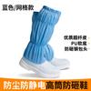 Venta al por mayor de fábrica zapatos de protección laboral libres de polvo anti-aplastamiento anti-perforación suela blanda a prueba de polvo antiestáticos para taller de purificación zapatos de seguridad blancos