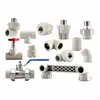 ERA ad accesorios para tubería de suministro de agua PPR 20/25/32/40 accesorios de tubería PPR grises venta al por mayor de fábrica