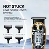 Modelo novo transfronteiriço, direto do fabricante: máquinas de cortar cabelo elétricas, aparadores elétricos, máquinas de cortar cabelo para adultos e máquinas de cortar cabelo para uso doméstico e em salão profissional