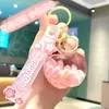 Nuevo Llavero de Gominola de Frijol con Aceite de Dibujos Animados, Lindo Colgante para Mochila de Estudiante, Decoración de Corazón Femenino, Pequeño Regalo Creativo