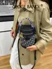 Bolso Cilíndrico Versátil de Gama Alta Moda Otoño e Invierno 2025 Bolso Cubo Simple Popular Bolso Cruzado para Mujer