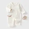 Ropa para Bebé, Estilo Delgado de Verano, Mameluco para Bebé, Mameluco de Mariposa 100% Algodón para Recién Nacido, Mameluco con Botones Laterales que Protege la Barriga, Ropa Infantil Anyang