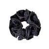 Scrunchie de Moda Coreana Estampado de Alta Gama para Mujer Nueva Banda Elástica para Cola de Caballo de Cuatro Capas Estilo Retro