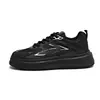 KYD-916 sapatos masculinos de verão, novos tênis de malha respirável, sapatos de lona, tênis brancos versáteis, tênis atléticos de sola grossa, tênis da moda