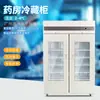 Gabinete Refrigerador de Medicamentos de Doble Puerta para Farmacia 2-6 C Gabinete de Exhibición a Baja Temperatura para Reactivos de Laboratorio Refrigerador de Banco de Sangre
