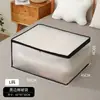 Bolsa de embalaje para mudanza a prueba de polvo y humedad de PEVA bolsa de almacenamiento para edredones de algodón caja de almacenamiento para ropa y edredones visible capacidad extra grande