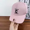 Boné de Baseball com Proteção Solar para Mulheres e Homens Tendência Nova Primavera e Outono Versátil Moda Chapéu de Sol Aba Larga
