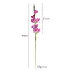 Toque suave flor de gladíolo artificial hidratante toque úmido haste única haste longa flor artificial arranjo de flores de casamento cena de fotografia decoração flor de gladíolo