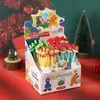 Plumón Resaltador Navideño Agitador, Plumón Resaltador, Plumón de Color Divertido Agitador para Estudiantes, Set de Lápices con Forma de Pata de Gato