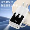 Cargador Portátil Power Bank de 30000 mAh con Carga Súper Rápida de 22.5W Transfronterizo, Portátil con Cables Dobles Integrados y Capacidad Súper Grande