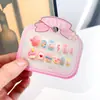 Lindas Pegatinas de Uñas de Dibujos Animados Dulces Tridimensionales para Uñas Postizas Hechas a Mano para Niños