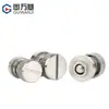 Tornillo de Presión con Resorte Remachado No Desmontable Niquelado en Hierro para Gabinete Remache Pf31/32-M3M4M5M6-16/30
