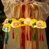 Linternas de Bambú de Dibujos Animados Portátiles para Niños del Festival de Mediados de Otoño 2026 Nuevo Estilo Tradicional Chino Kit de Materiales DIY