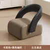 Taburete Pequeño con Ruedas, Taburete Bajo Móvil para Uso Doméstico, Ruedas Giratorias, Taburete Sofá con Respaldo, Taburete para Cambiar Zapatos en la Entrada, Silla Pequeña, Banco de Madera Maciza