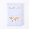 2023 Explosões transfronteiriças Plain Skin Sense PU Capa protetora para passaporte Porta-passaporte Porta-bilhete Passaporte em estoque Outlet de fábrica
