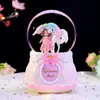 Bola de Cristal Musical con Nieve y Luz Estilo Ins Soñador Nube Flotante Canción de Amor, Exquisito Regalo para Niñas, Dropshipping