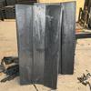 Venta al por mayor del fabricante Sillín de rodillo de acero Bloque de goma en forma de U Soporte de goma Fijación de rodillo metálico Sillín de goma maciza