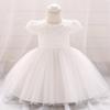 Una generación de niñas europeas y americanas bebé bebé cumpleaños luna llena vino vestido de boda vestido de princesa