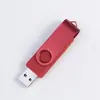 Venta al por mayor del fabricante Memoria USB Metálica 64g Memoria USB Giratoria USB32G Memoria USB de Exportación 16g Memoria USB de Publicidad Corporativa Producción 8g