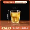Copo de Vidro Temperado Bar Ktv Copo de Cerveja Copo Octogonal Catering Barraca de Comida Copo de Chá Universal Copo de Destilado Espesso Resistente ao Calor