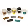 1 Taza de Papel Desechable para Té de Leche Logo Personalizado Taza de Café de Celebridad de Internet Taza de Papel Personalizada Taza de Leche de Soya Taza de Cola Taza de Té de Leche