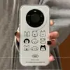 Adequado para capas de celular Huawei Mate 80 e Huawei Mate 70, novo design de desenho animado, resistente a quedas, apresentando nove linhas e um cachorrinho fofo