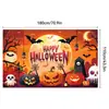 Nuevo Halloween transfronterizo suministros de decoración ambiente de fiesta escena accesorios para fotos bandera fondo banner de Halloween