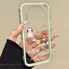 Adecuado para Funda de Teléfono Nueva Huawei Mate80, Diseño Divertido y Elegante para Mujeres, Protección de Borde Completo Meta60, 70Pro Perro Cachorro Café Oso
