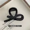 Presilha de Cabelo Cruzada com Laço Meio Amarrada, Piranha Elegante e de Alta Qualidade para Mulheres, Presilha Pequena Tipo Jacaré para Coque na Parte de Trás da Cabeça
