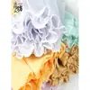 Papel de regalo para flores frescas de 48 colores, ramo de dibujos animados, materiales para arte floral DIY hechos a mano, papel crepé, papel con borde enrollado, papel crepé de color liso enrollado