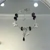 Yaochi Yingyue Set de Cuatro Pulseras de Estilo Antiguo con un Ambiente Fresco y Elegante, con Diseños de Loto y Mariposa, Adecuado para Estudiantes, Regalo de Cumpleaños