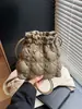 Bolsa Nuvem Plissada, Bolsa Pequena Acolchoada, Bolsa de Cordão Estilo Saco, Bolsa de Ombro Simples, Bolsa Transversal, Bolsa Casual para Viagem