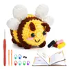 Paquete de Materiales de Crochet Más Vendido de Amazon Serie de Animales Hilo Worsted Crochet Regalo Navideño Juguete Video en Inglés