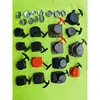 Accesorios para Cortacésped Arrancador Barrena de Tierra Excavadora Deshierbadora Podadora de Setos Podadora Tirador Manual Disco Tirador Juego Completo
