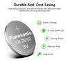 Pila de botón Panasonic CR2032/CR2016/CR2025, báscula electrónica, precio de llave de coche